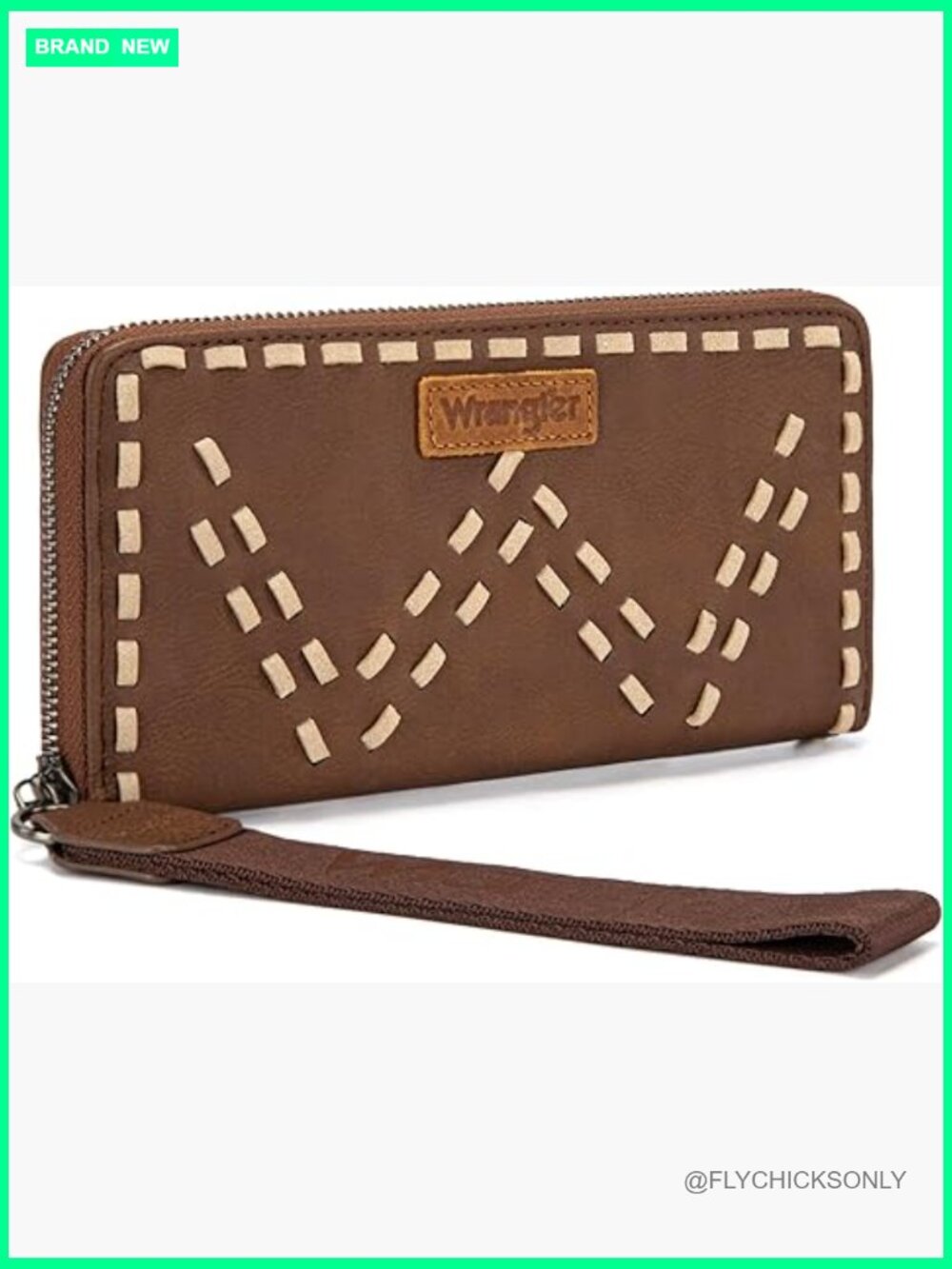 Wristlet Wallet Clutch Purse with RFID Blocking Detachable Chain